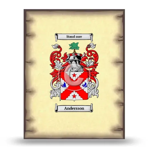 Andersson Coat of Arms Print