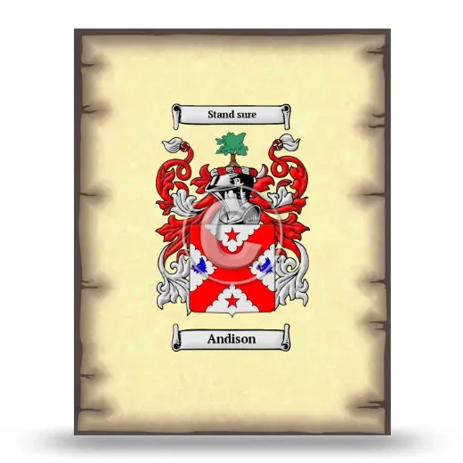 Andison Coat of Arms Print