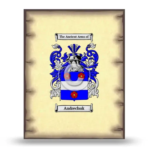 Andrechuk Coat of Arms Print