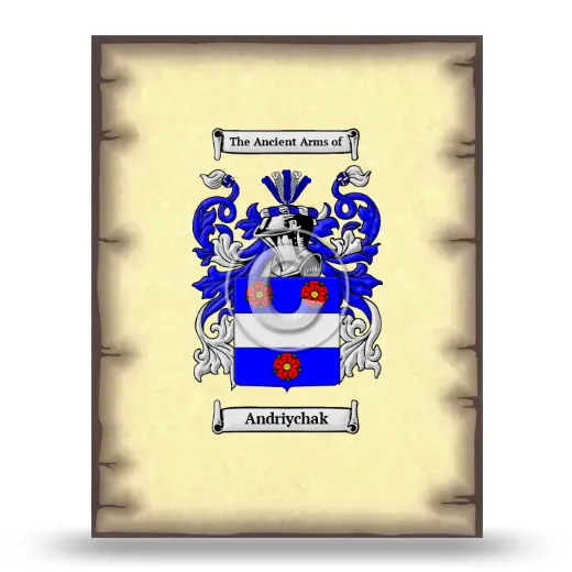 Andriychak Coat of Arms Print