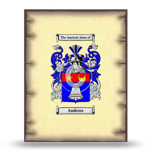 Andross Coat of Arms Print