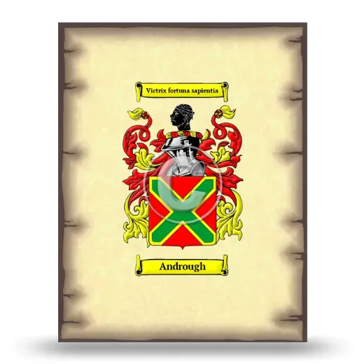 Andrough Coat of Arms Print