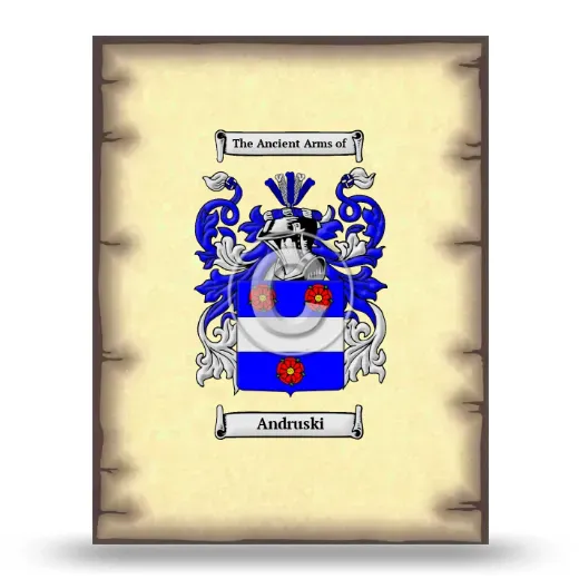Andruski Coat of Arms Print