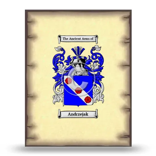 Andrzejak Coat of Arms Print