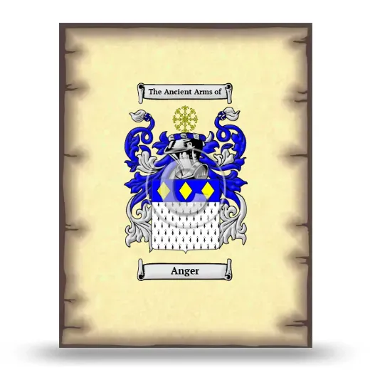Anger Coat of Arms Print