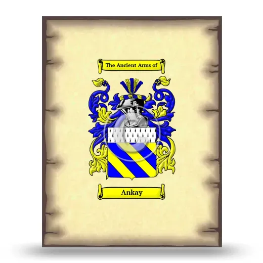 Ankay Coat of Arms Print
