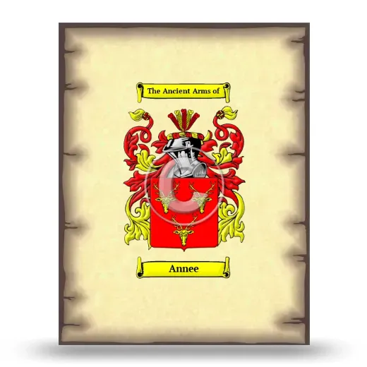 Annee Coat of Arms Print