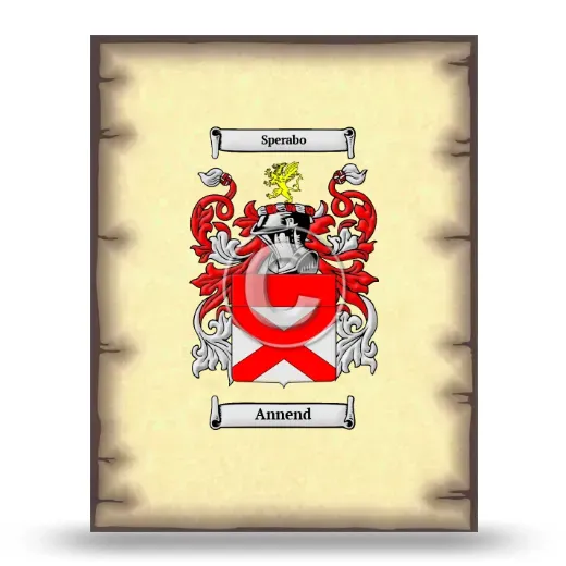 Annend Coat of Arms Print