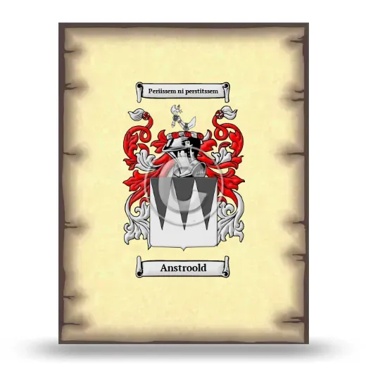 Anstroold Coat of Arms Print