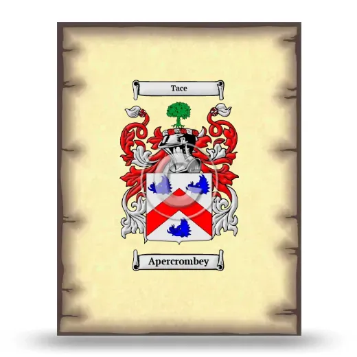 Apercrombey Coat of Arms Print