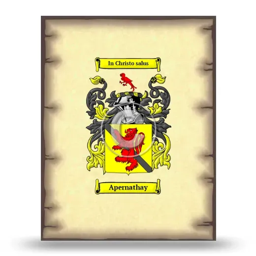 Apernathay Coat of Arms Print
