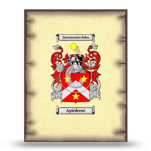 Apirdeent Coat of Arms Print