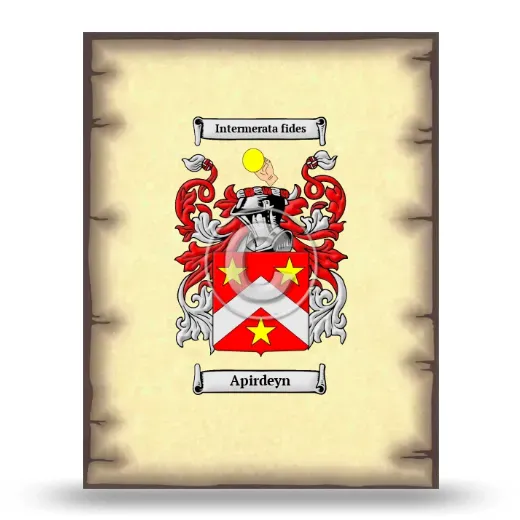 Apirdeyn Coat of Arms Print