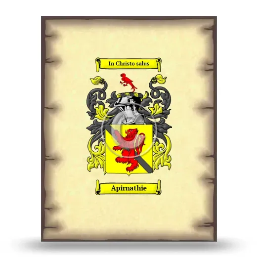 Apirnathie Coat of Arms Print