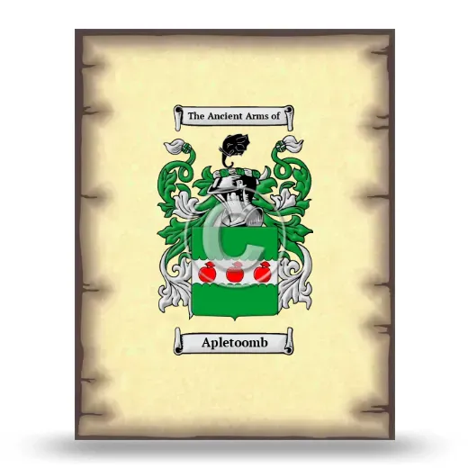 Apletoomb Coat of Arms Print