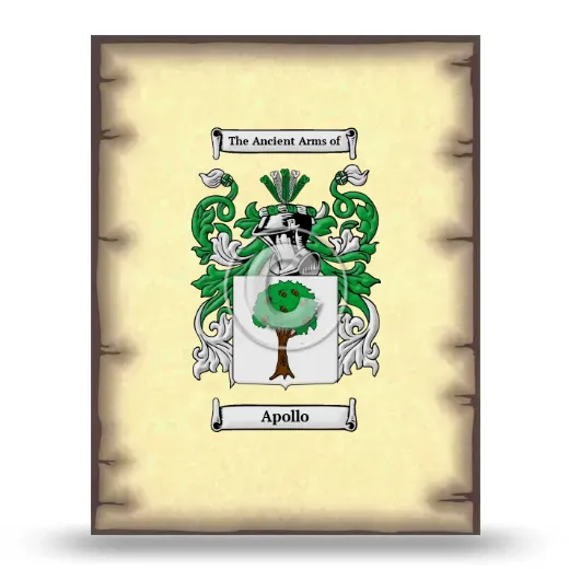 Apollo Coat of Arms Print