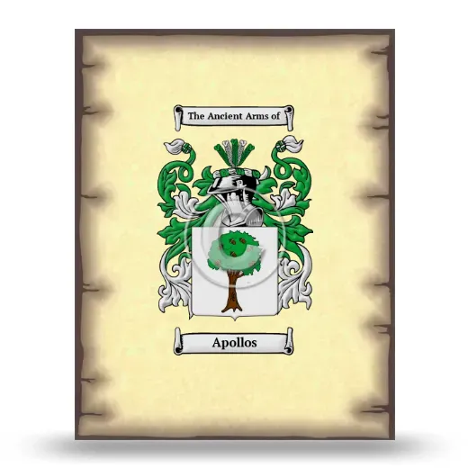 Apollos Coat of Arms Print