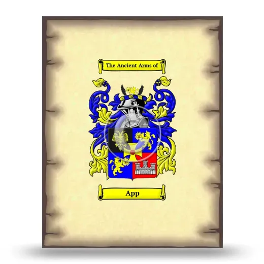 App Coat of Arms Print