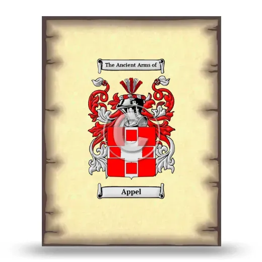 Appel Coat of Arms Print