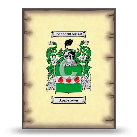 Appletown Coat of Arms Print