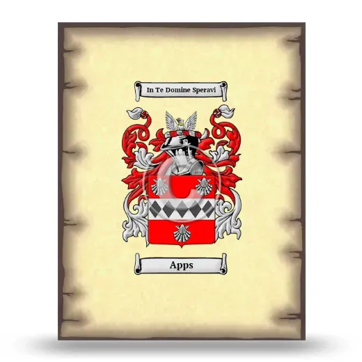 Apps Coat of Arms Print