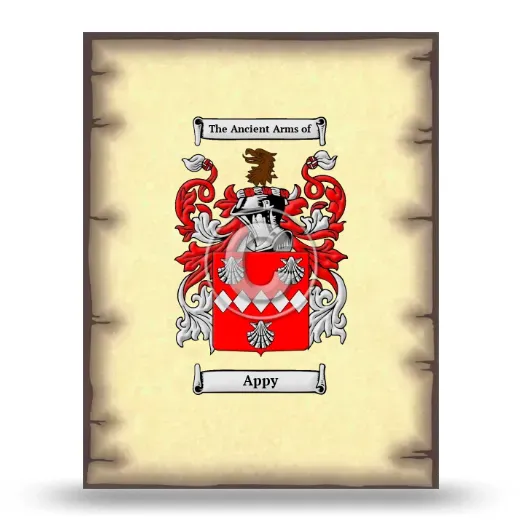 Appy Coat of Arms Print