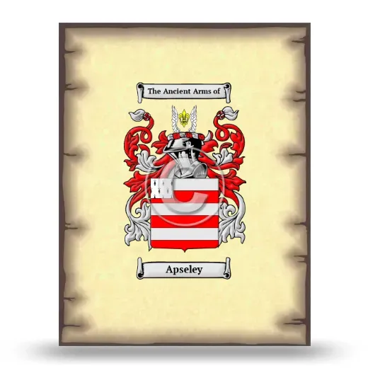 Apseley Coat of Arms Print