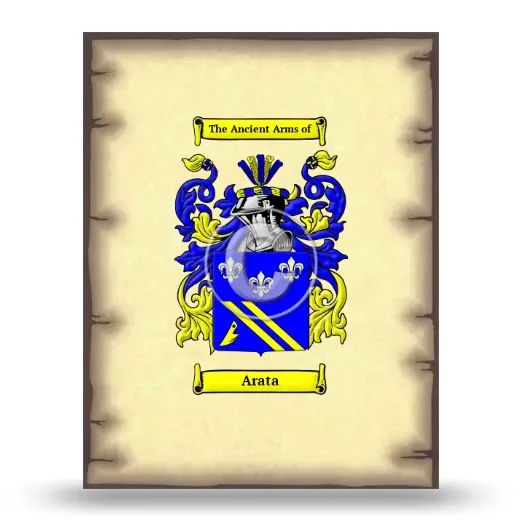 Arata Coat of Arms Print