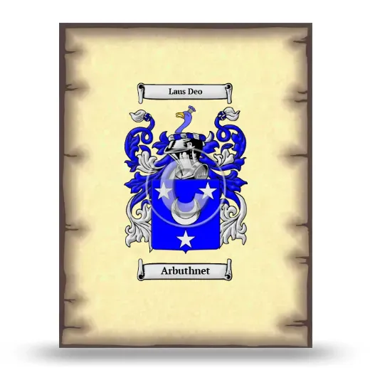 Arbuthnet Coat of Arms Print