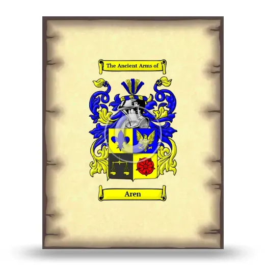 Aren Coat of Arms Print