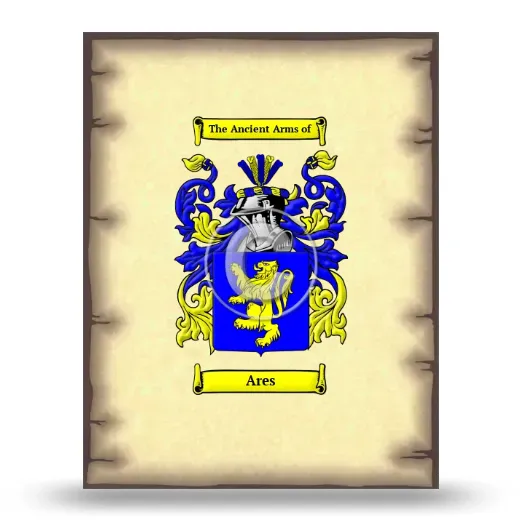 Ares Coat of Arms Print