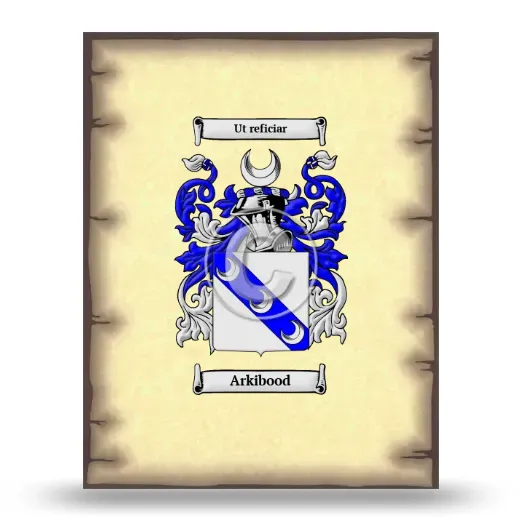 Arkibood Coat of Arms Print