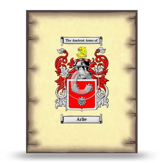 Arlie Coat of Arms Print