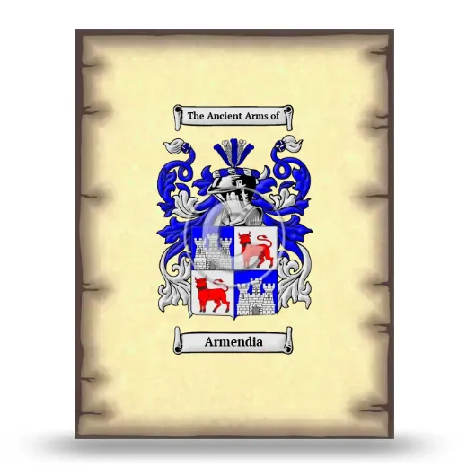 Armendia Coat of Arms Print
