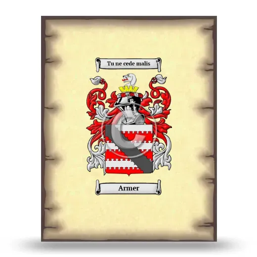 Armer Coat of Arms Print