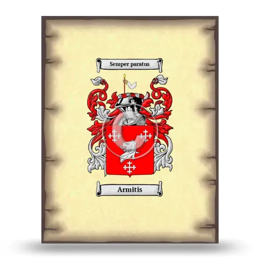 Armitis Coat of Arms Print