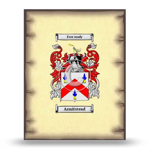 Armitstead Coat of Arms Print