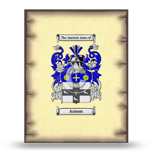 Armon Coat of Arms Print