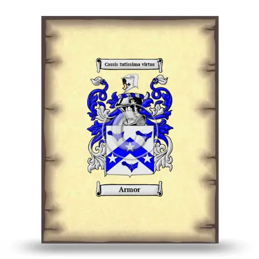 Armor Coat of Arms Print