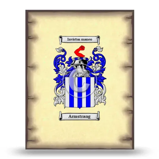 Armstrang Coat of Arms Print
