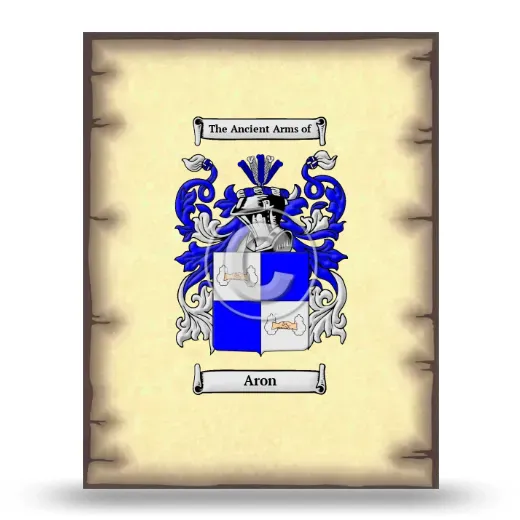 Aron Coat of Arms Print