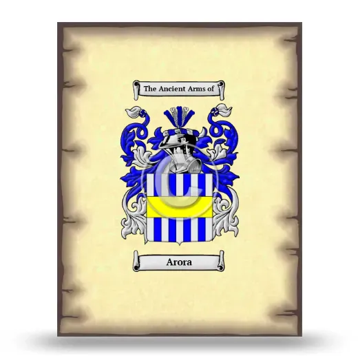Arora Coat of Arms Print
