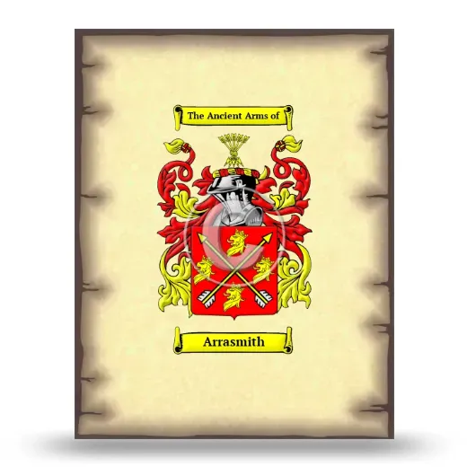 Arrasmith Coat of Arms Print