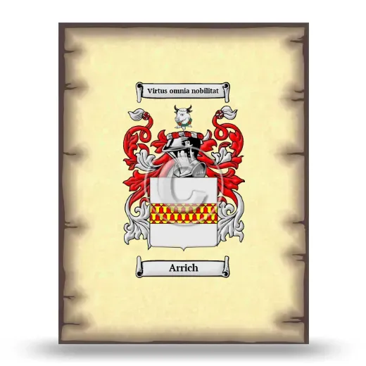 Arrich Coat of Arms Print