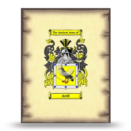Arril Coat of Arms Print