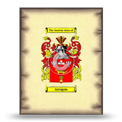 Arrogon Coat of Arms Print