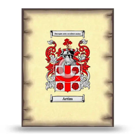 Artim Coat of Arms Print