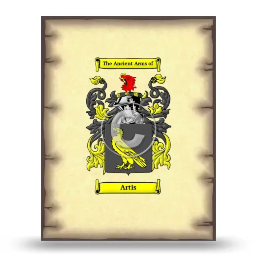 Artis Coat of Arms Print
