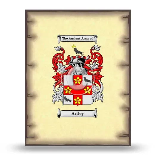 Artley Coat of Arms Print