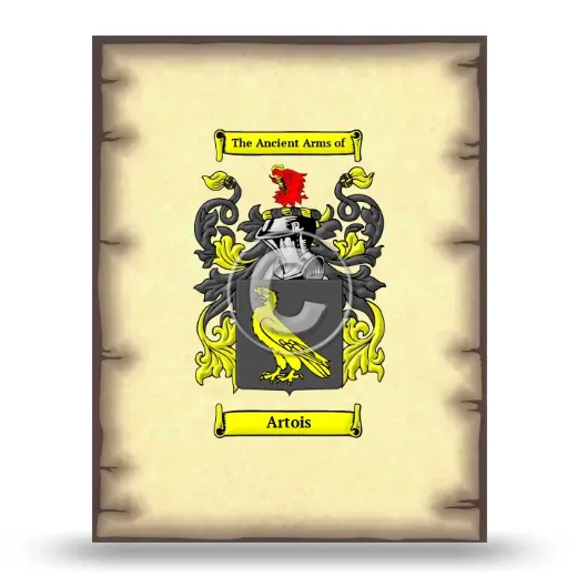 Artois Coat of Arms Print